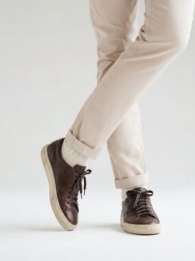 Good Man Brand Edge Lo-Top Premium Leather Sneakers